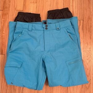 Burton Men’s Blue Dry Ride Snowboard Ski Snow Pants Sz Medium